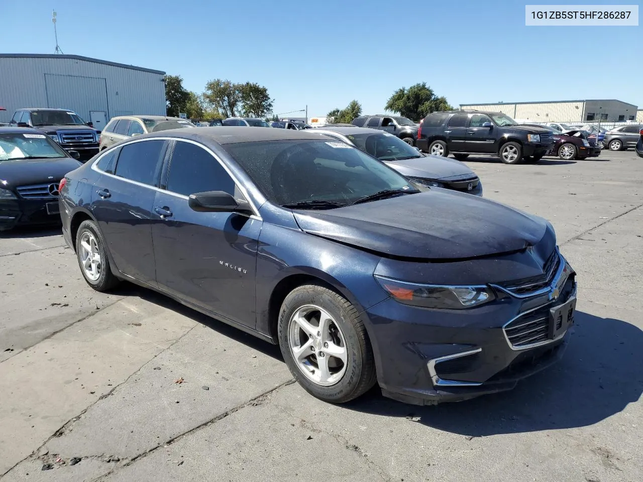 2017 Chevrolet Malibu Ls VIN: 1G1ZB5ST5HF286287 Lot: 70411754