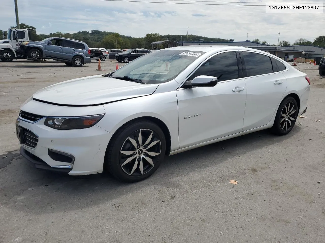 2017 Chevrolet Malibu Lt VIN: 1G1ZE5ST3HF123807 Lot: 70419334