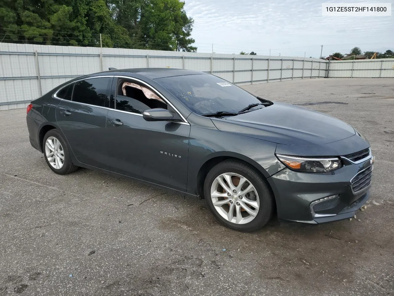 2017 Chevrolet Malibu Lt VIN: 1G1ZE5ST2HF141800 Lot: 70459494