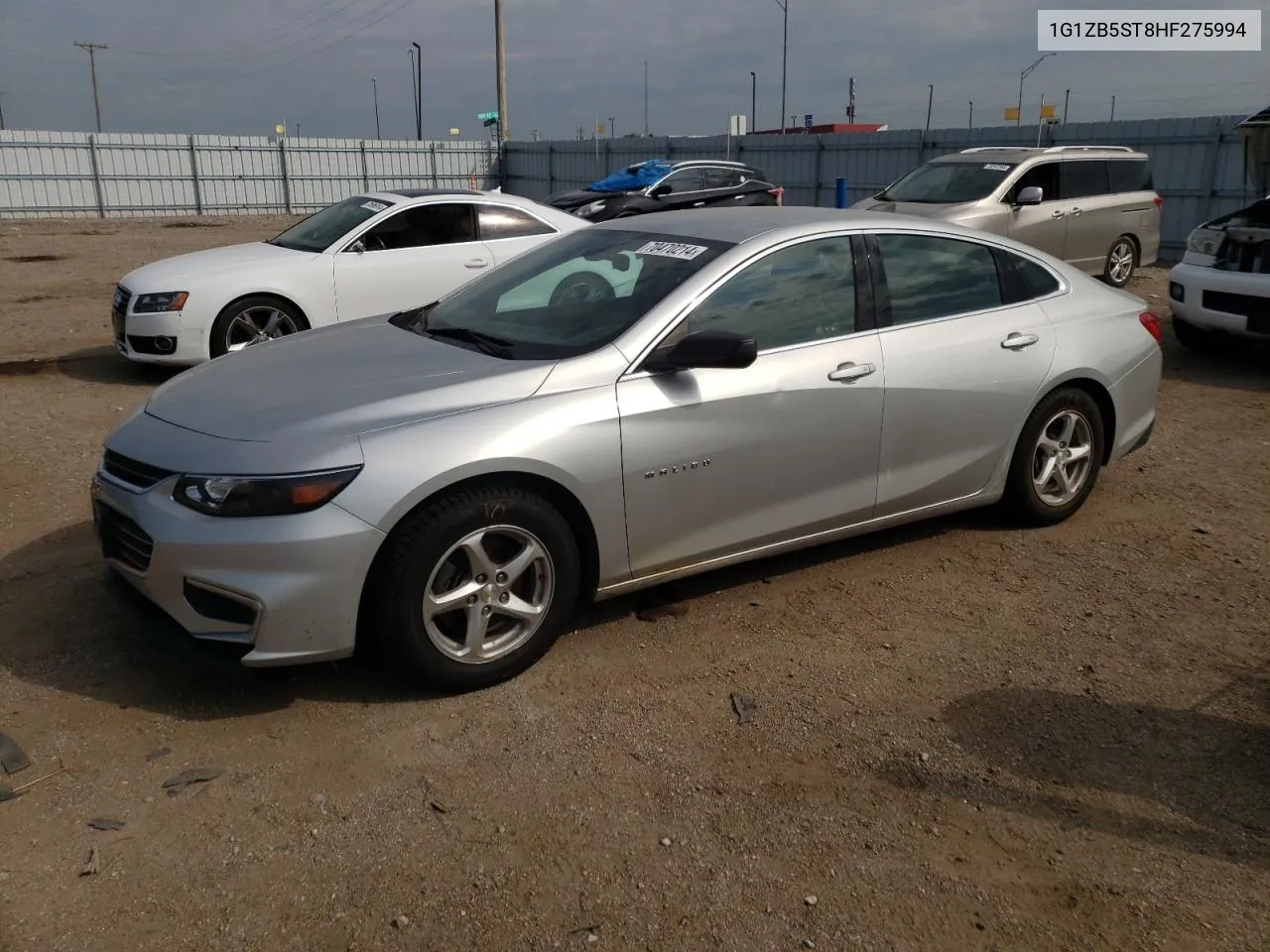 1G1ZB5ST8HF275994 2017 Chevrolet Malibu Ls