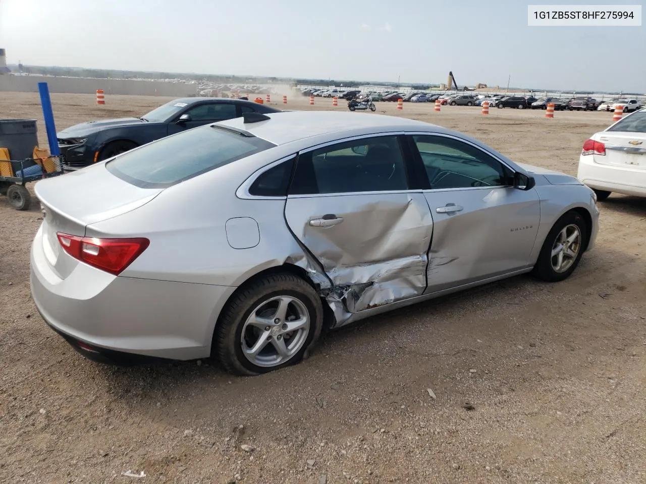 1G1ZB5ST8HF275994 2017 Chevrolet Malibu Ls