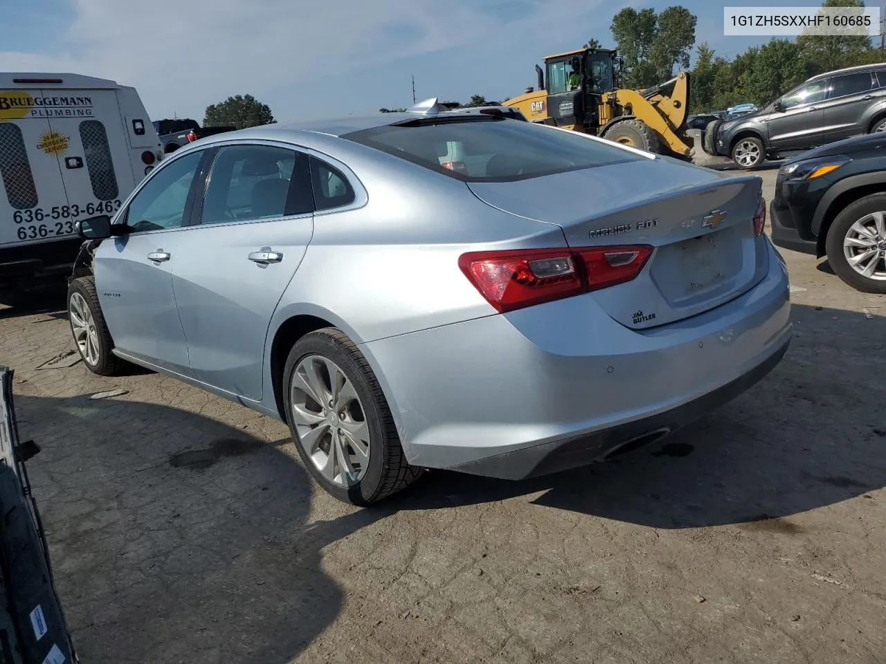 2017 Chevrolet Malibu Premier VIN: 1G1ZH5SXXHF160685 Lot: 70521014