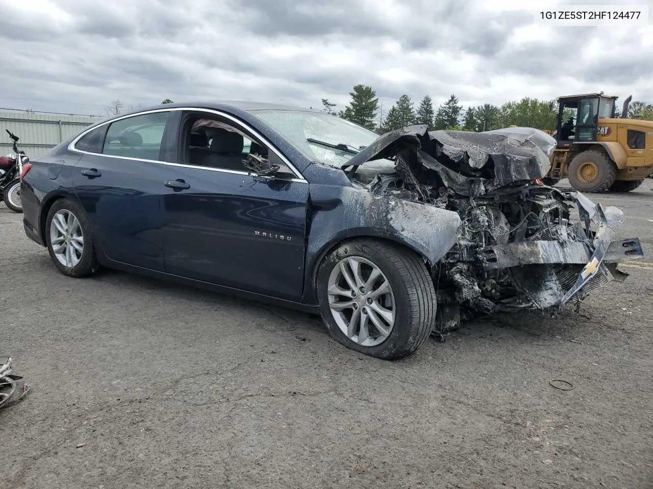 1G1ZE5ST2HF124477 2017 Chevrolet Malibu Lt