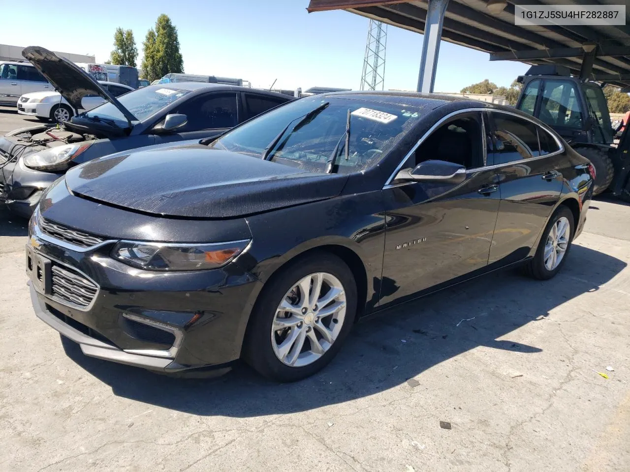 2017 Chevrolet Malibu Hybrid VIN: 1G1ZJ5SU4HF282887 Lot: 70718324