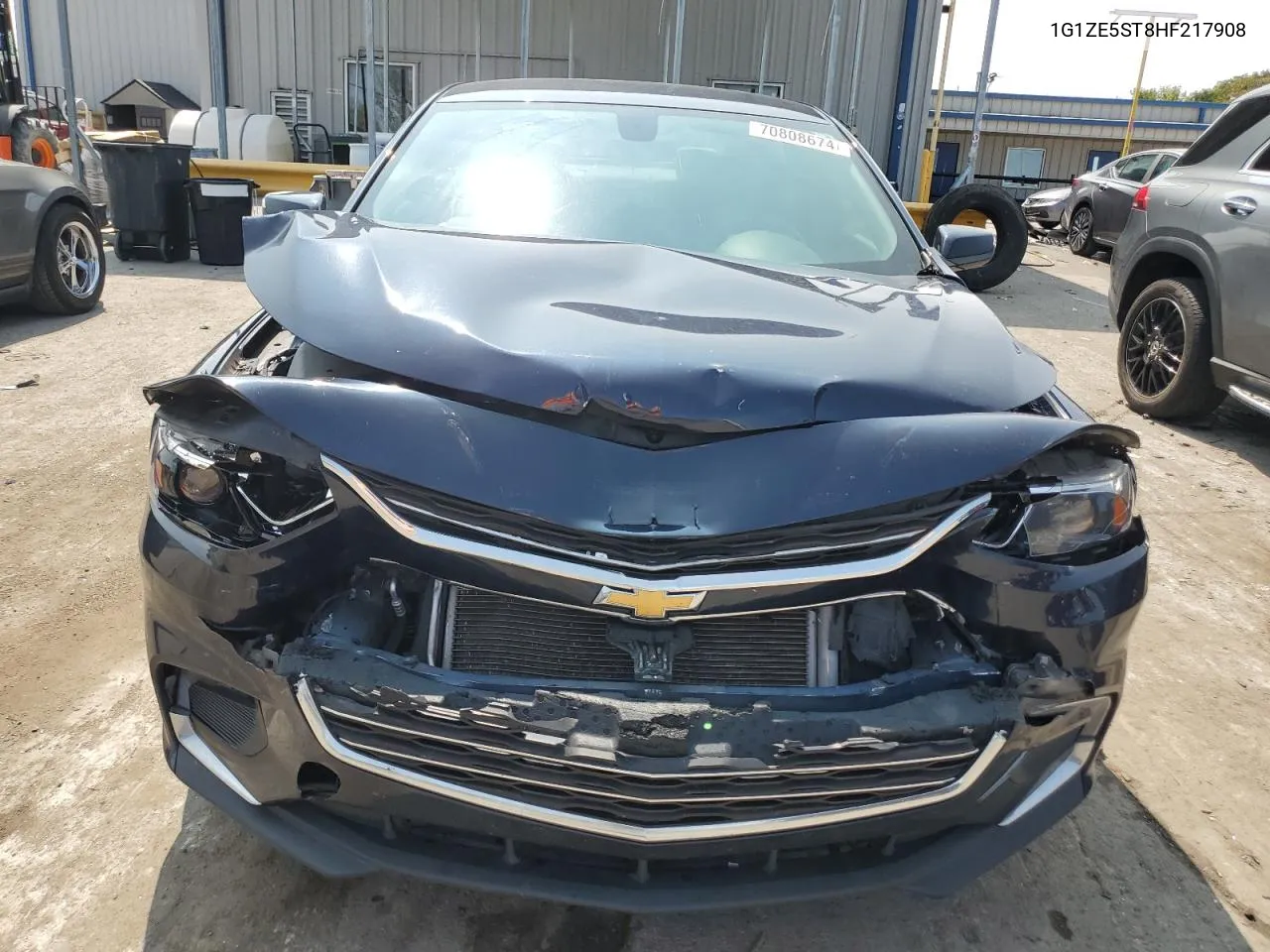 2017 Chevrolet Malibu Lt VIN: 1G1ZE5ST8HF217908 Lot: 70808674