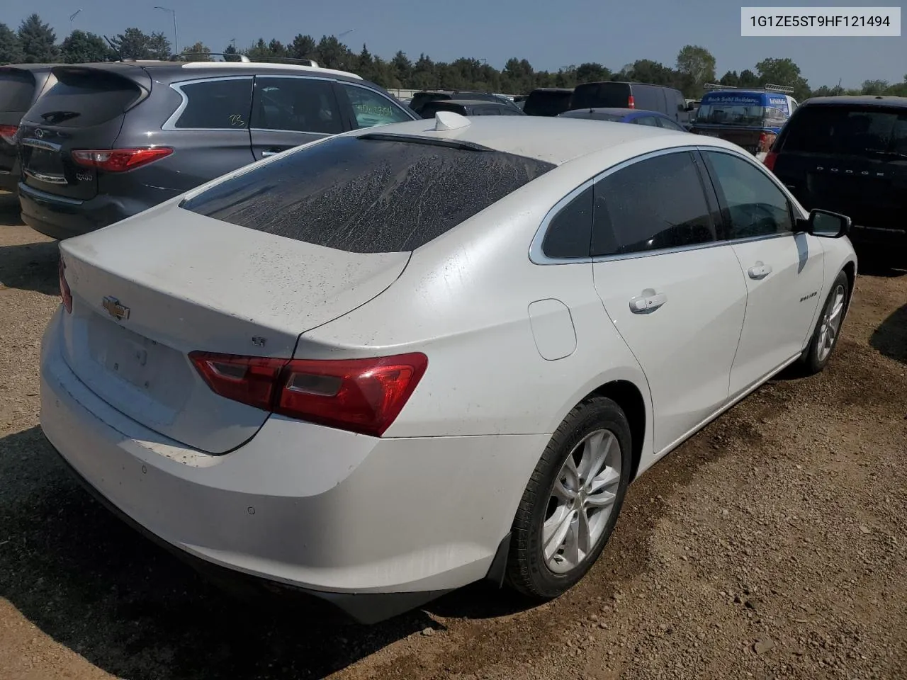 2017 Chevrolet Malibu Lt VIN: 1G1ZE5ST9HF121494 Lot: 70843384