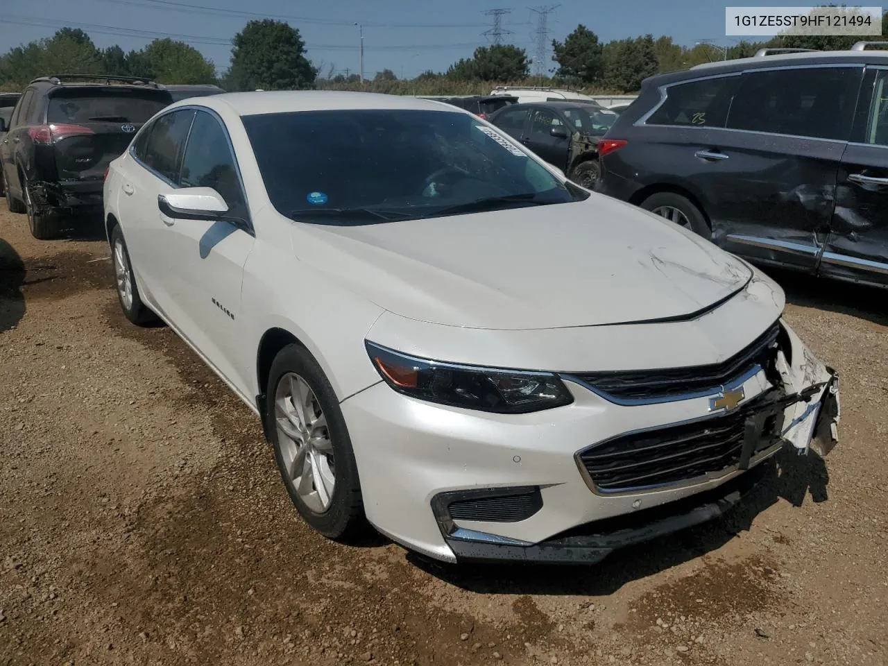 2017 Chevrolet Malibu Lt VIN: 1G1ZE5ST9HF121494 Lot: 70843384