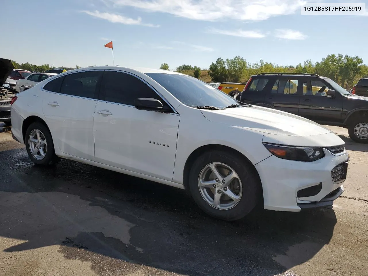 2017 Chevrolet Malibu Ls VIN: 1G1ZB5ST7HF205919 Lot: 70888614