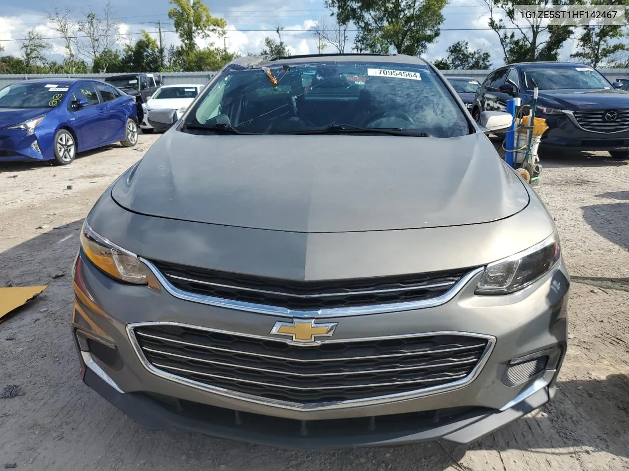 2017 Chevrolet Malibu Lt VIN: 1G1ZE5ST1HF142467 Lot: 70954564