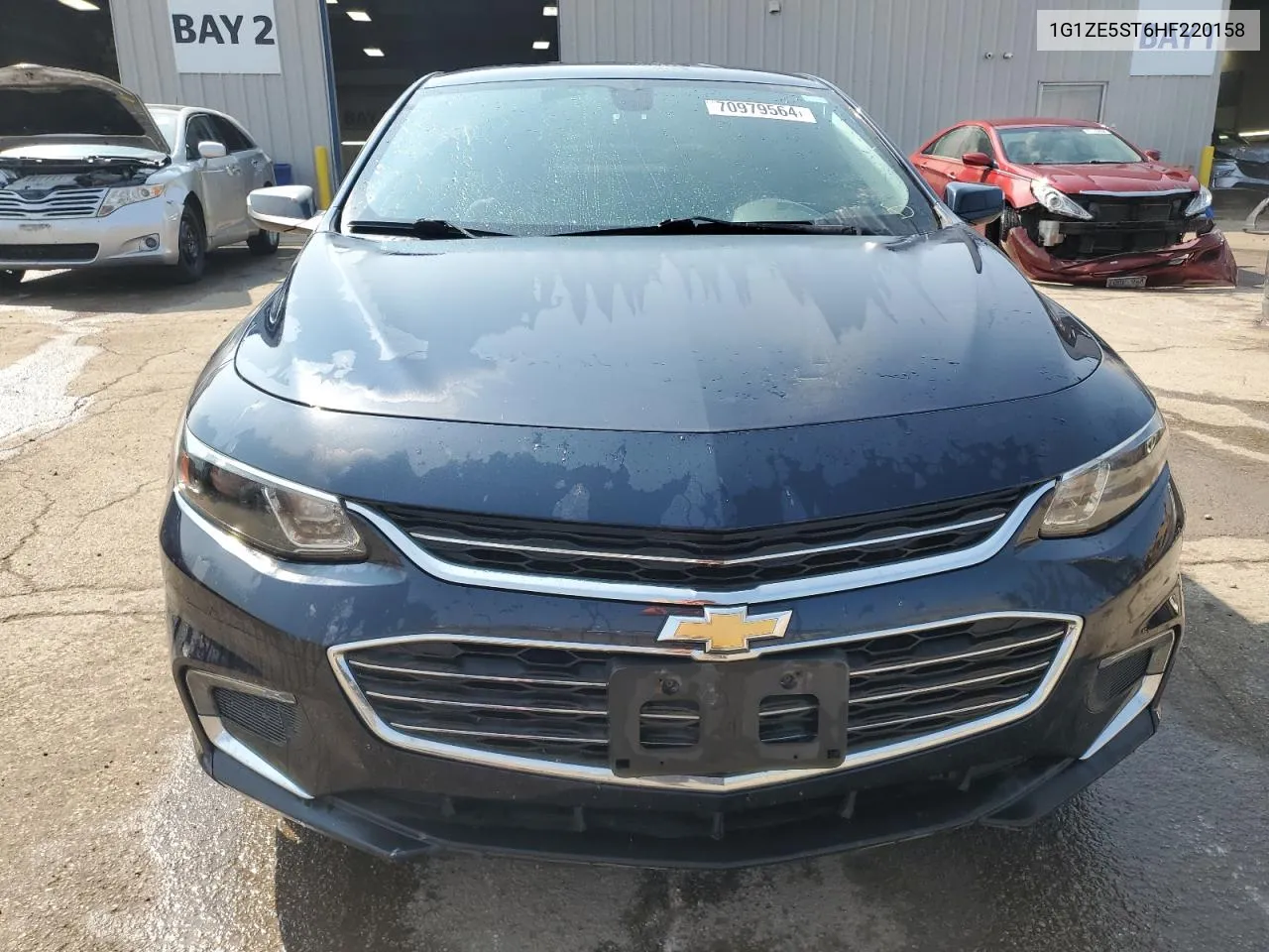 2017 Chevrolet Malibu Lt VIN: 1G1ZE5ST6HF220158 Lot: 70979564