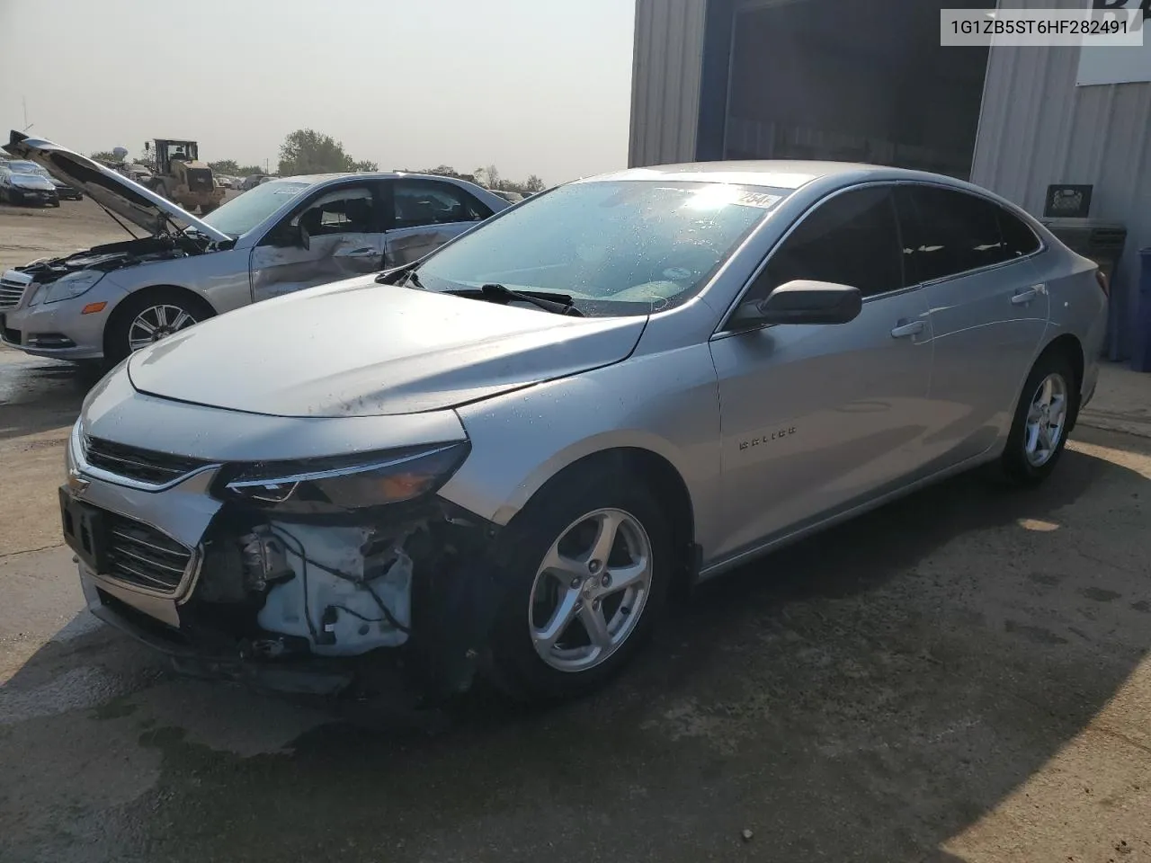 1G1ZB5ST6HF282491 2017 Chevrolet Malibu Ls