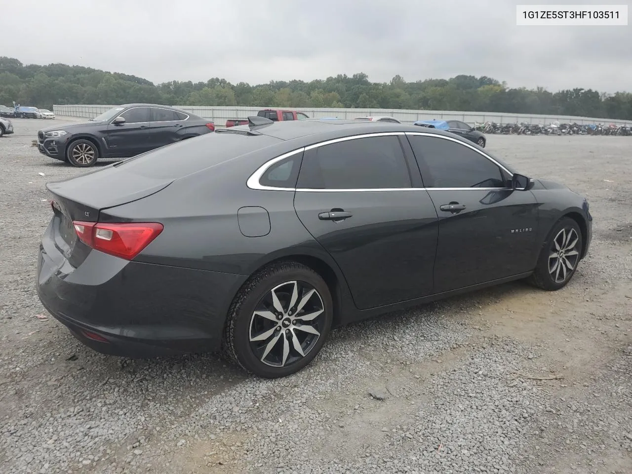 2017 Chevrolet Malibu Lt VIN: 1G1ZE5ST3HF103511 Lot: 71040254