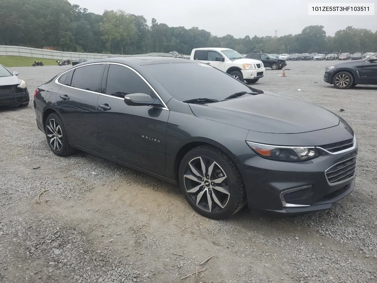 2017 Chevrolet Malibu Lt VIN: 1G1ZE5ST3HF103511 Lot: 71040254