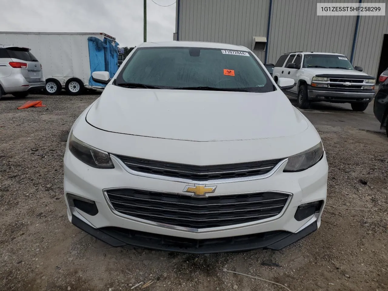 2017 Chevrolet Malibu Lt VIN: 1G1ZE5ST5HF258299 Lot: 71072844