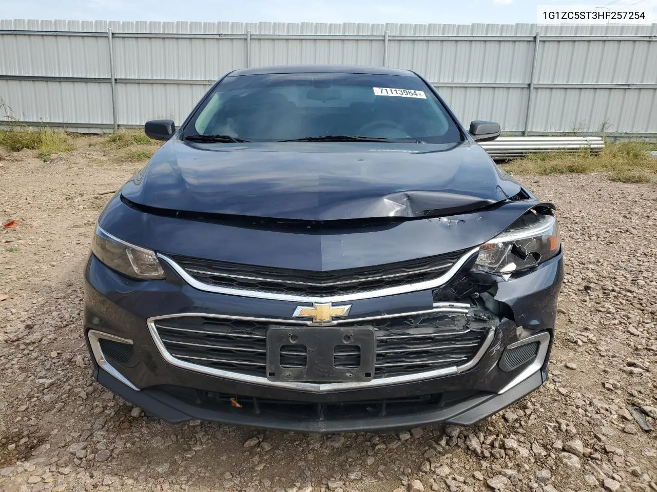 1G1ZC5ST3HF257254 2017 Chevrolet Malibu Ls