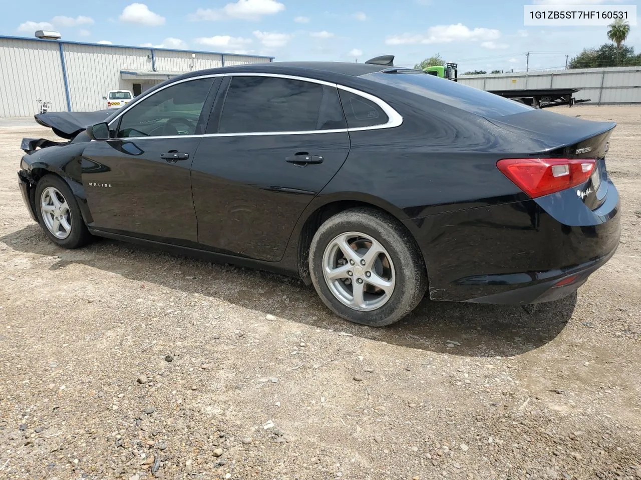 2017 Chevrolet Malibu Ls VIN: 1G1ZB5ST7HF160531 Lot: 71127174