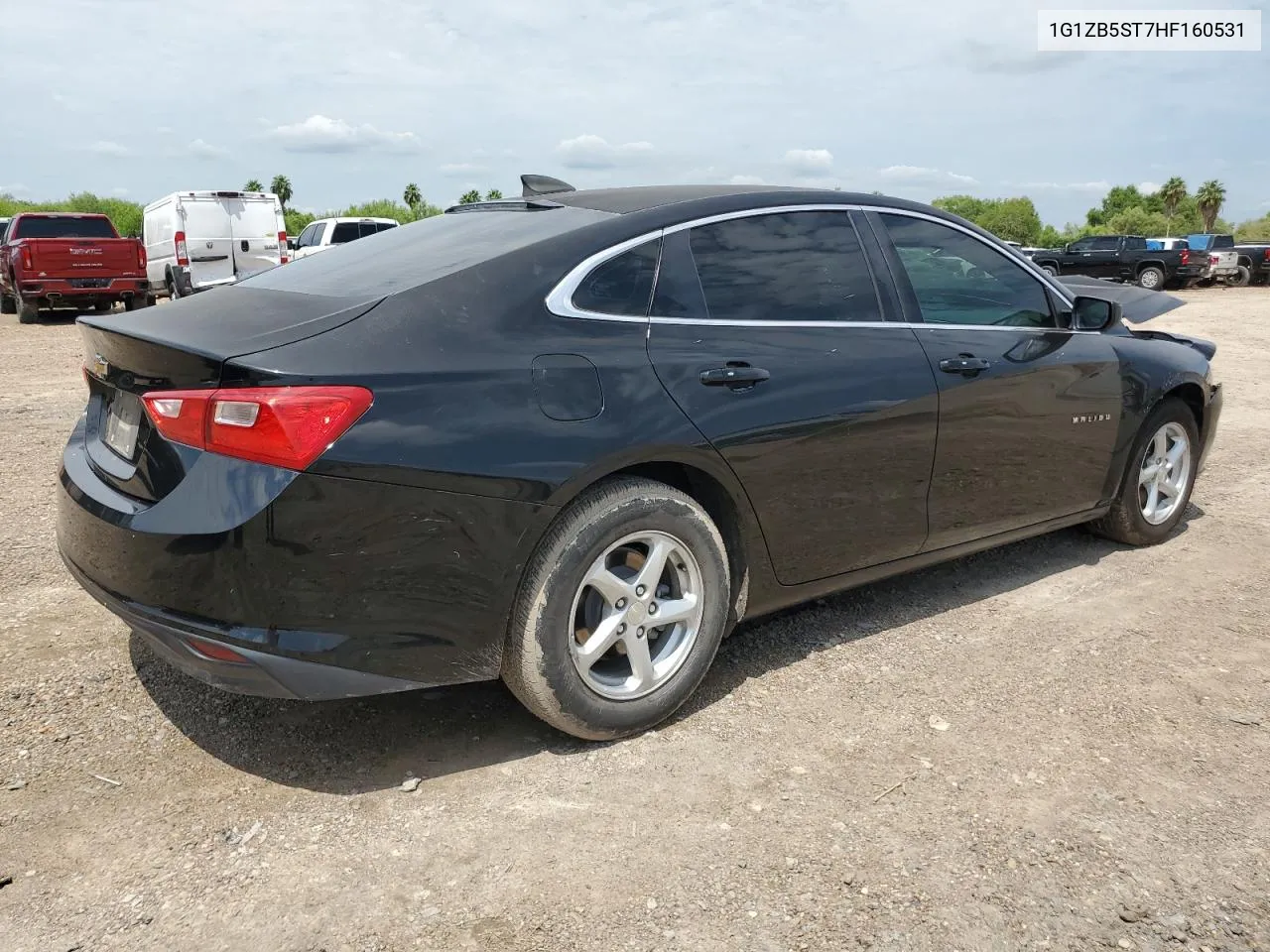 2017 Chevrolet Malibu Ls VIN: 1G1ZB5ST7HF160531 Lot: 71127174