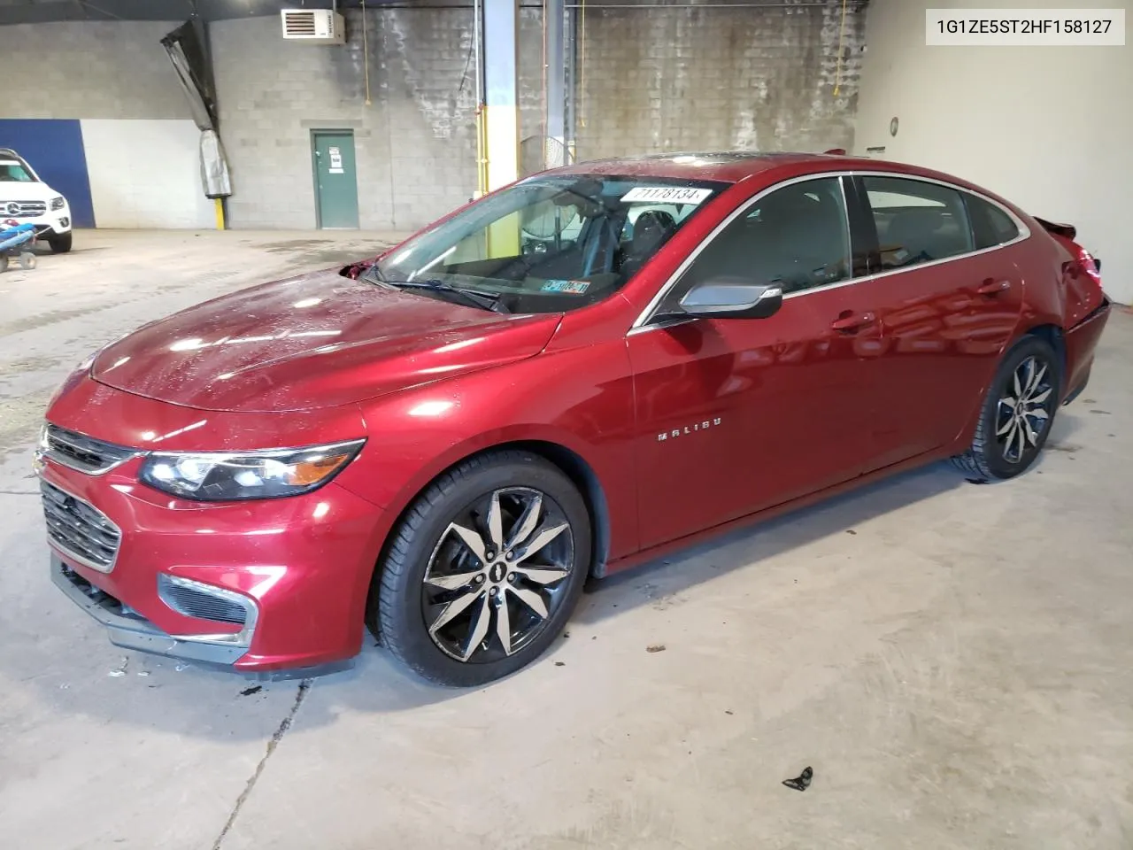 1G1ZE5ST2HF158127 2017 Chevrolet Malibu Lt