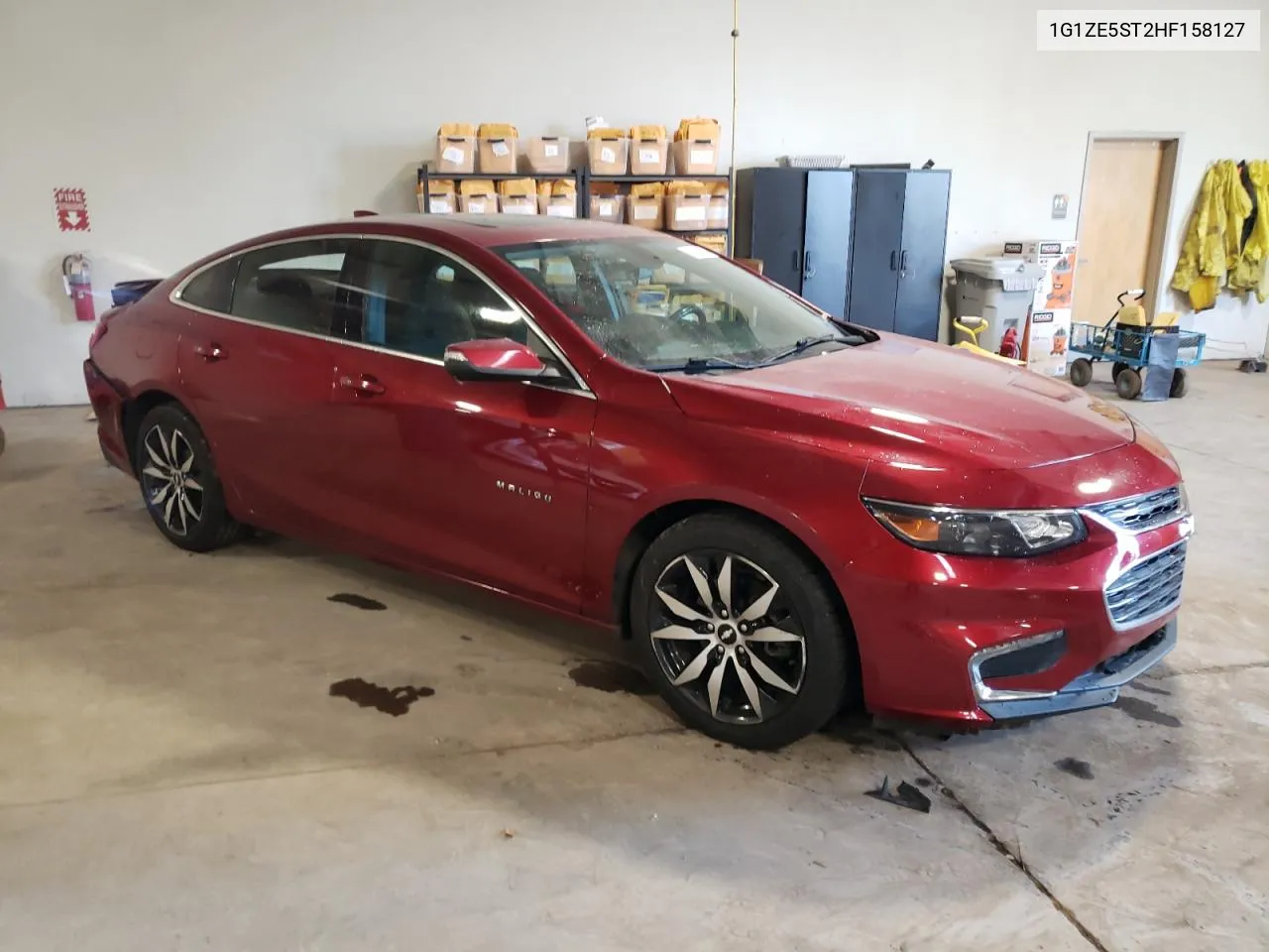 1G1ZE5ST2HF158127 2017 Chevrolet Malibu Lt