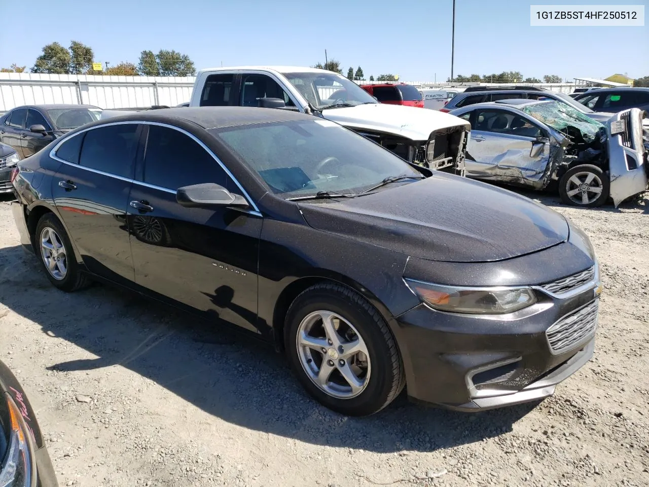 2017 Chevrolet Malibu Ls VIN: 1G1ZB5ST4HF250512 Lot: 71227674