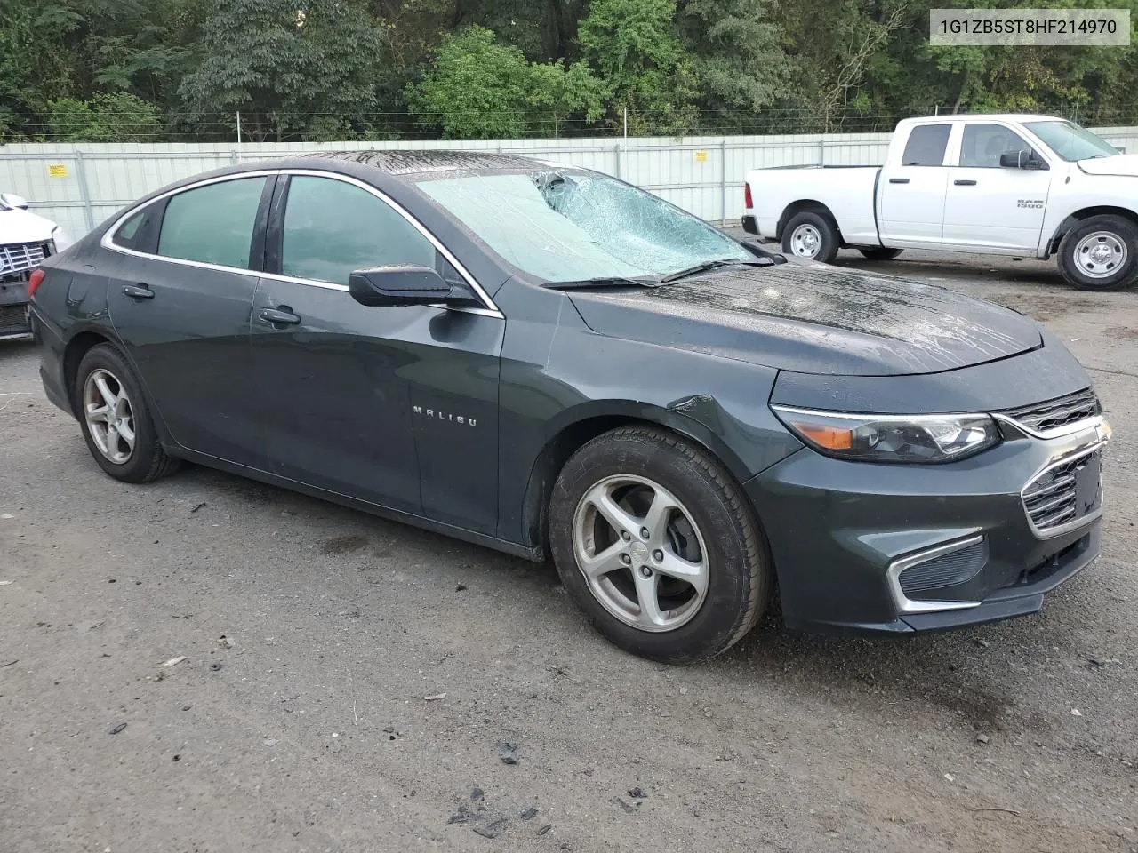 2017 Chevrolet Malibu Ls VIN: 1G1ZB5ST8HF214970 Lot: 71309484