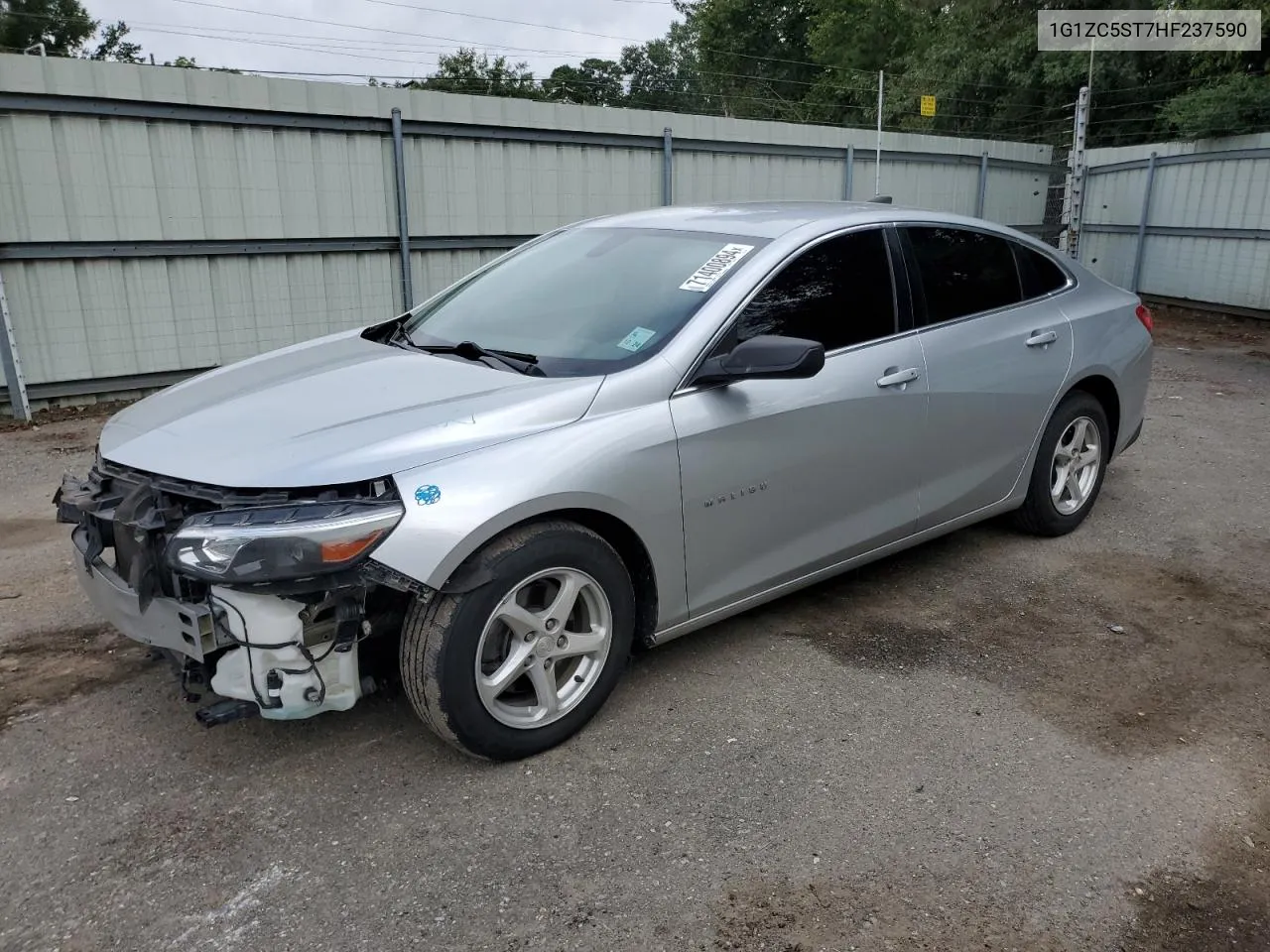 2017 Chevrolet Malibu Ls VIN: 1G1ZC5ST7HF237590 Lot: 71400894