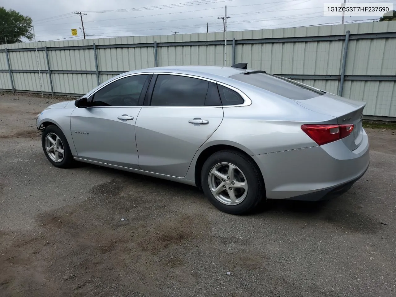 2017 Chevrolet Malibu Ls VIN: 1G1ZC5ST7HF237590 Lot: 71400894