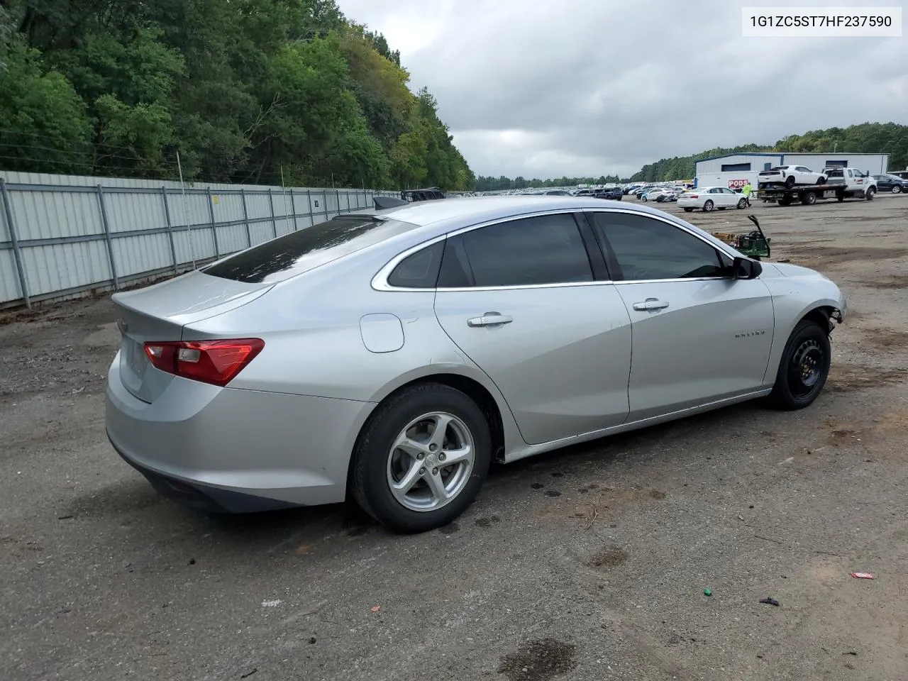 2017 Chevrolet Malibu Ls VIN: 1G1ZC5ST7HF237590 Lot: 71400894