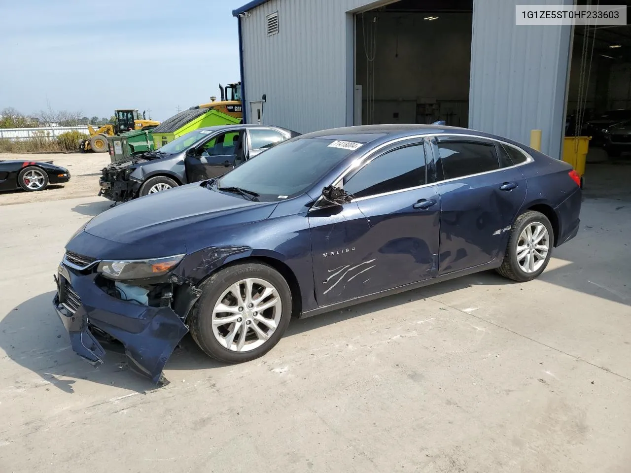 2017 Chevrolet Malibu Lt VIN: 1G1ZE5ST0HF233603 Lot: 71418004