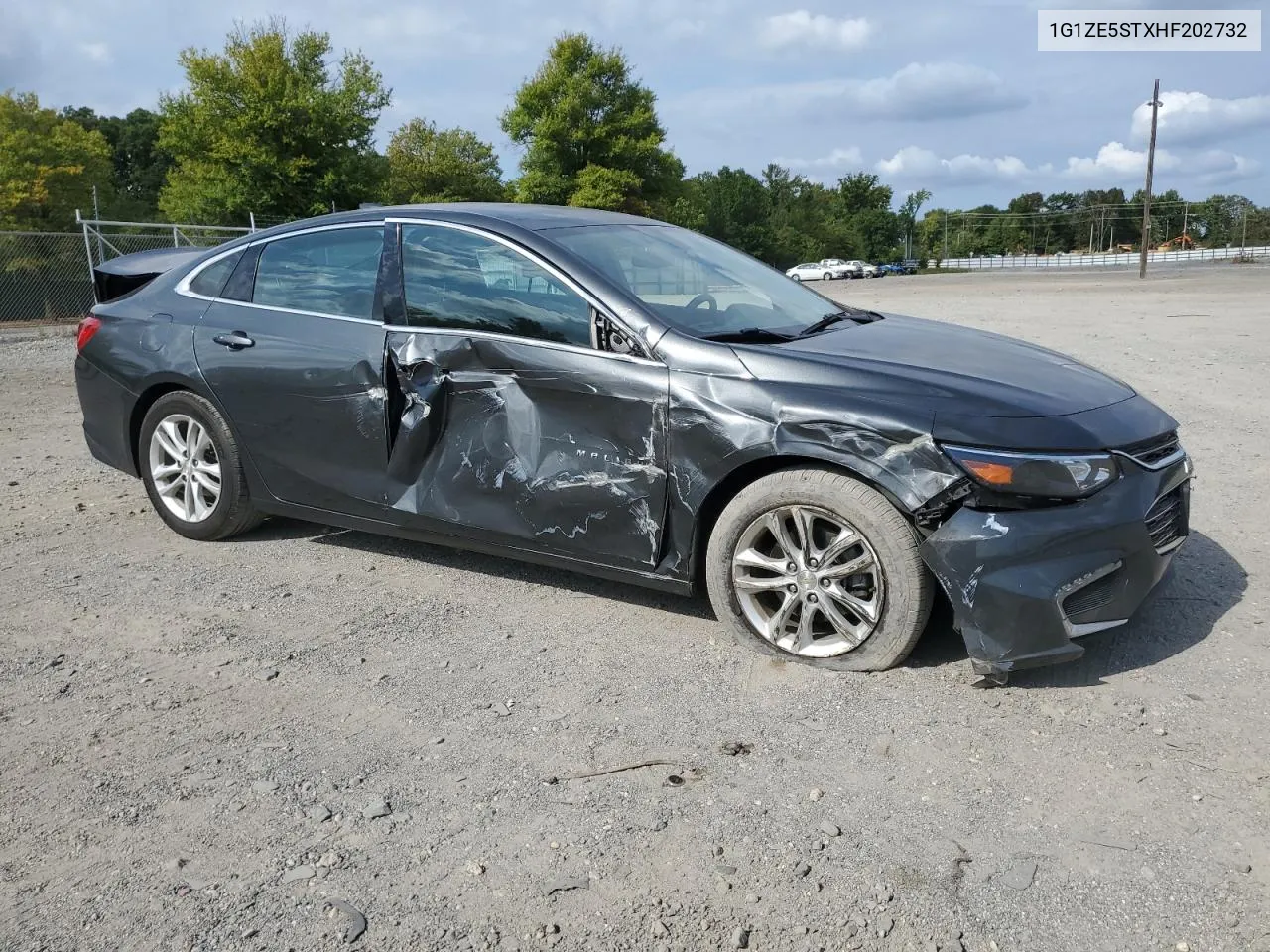 1G1ZE5STXHF202732 2017 Chevrolet Malibu Lt