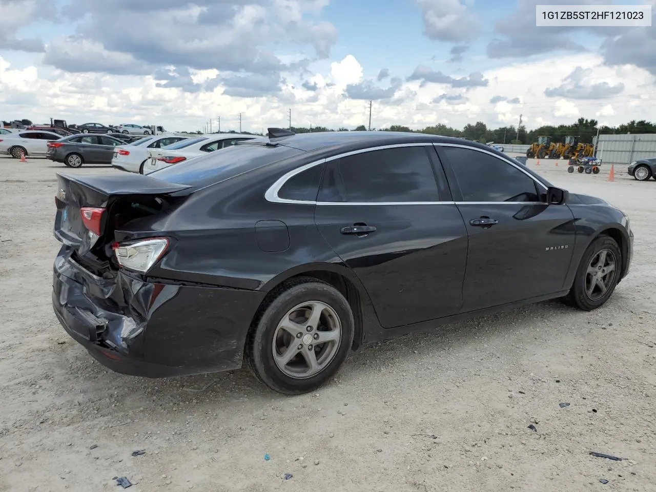 2017 Chevrolet Malibu Ls VIN: 1G1ZB5ST2HF121023 Lot: 71557864