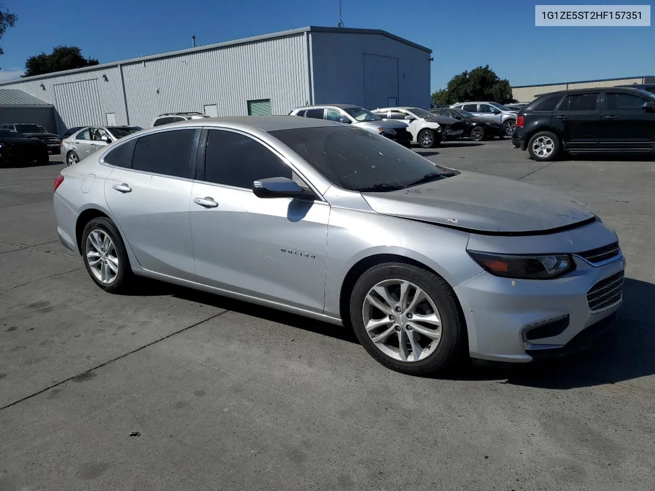 2017 Chevrolet Malibu Lt VIN: 1G1ZE5ST2HF157351 Lot: 71617964