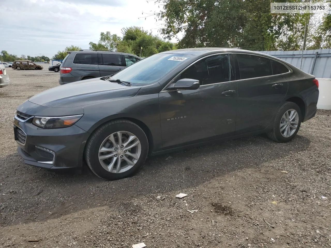 2017 Chevrolet Malibu Lt VIN: 1G1ZE5ST2HF153753 Lot: 71628864