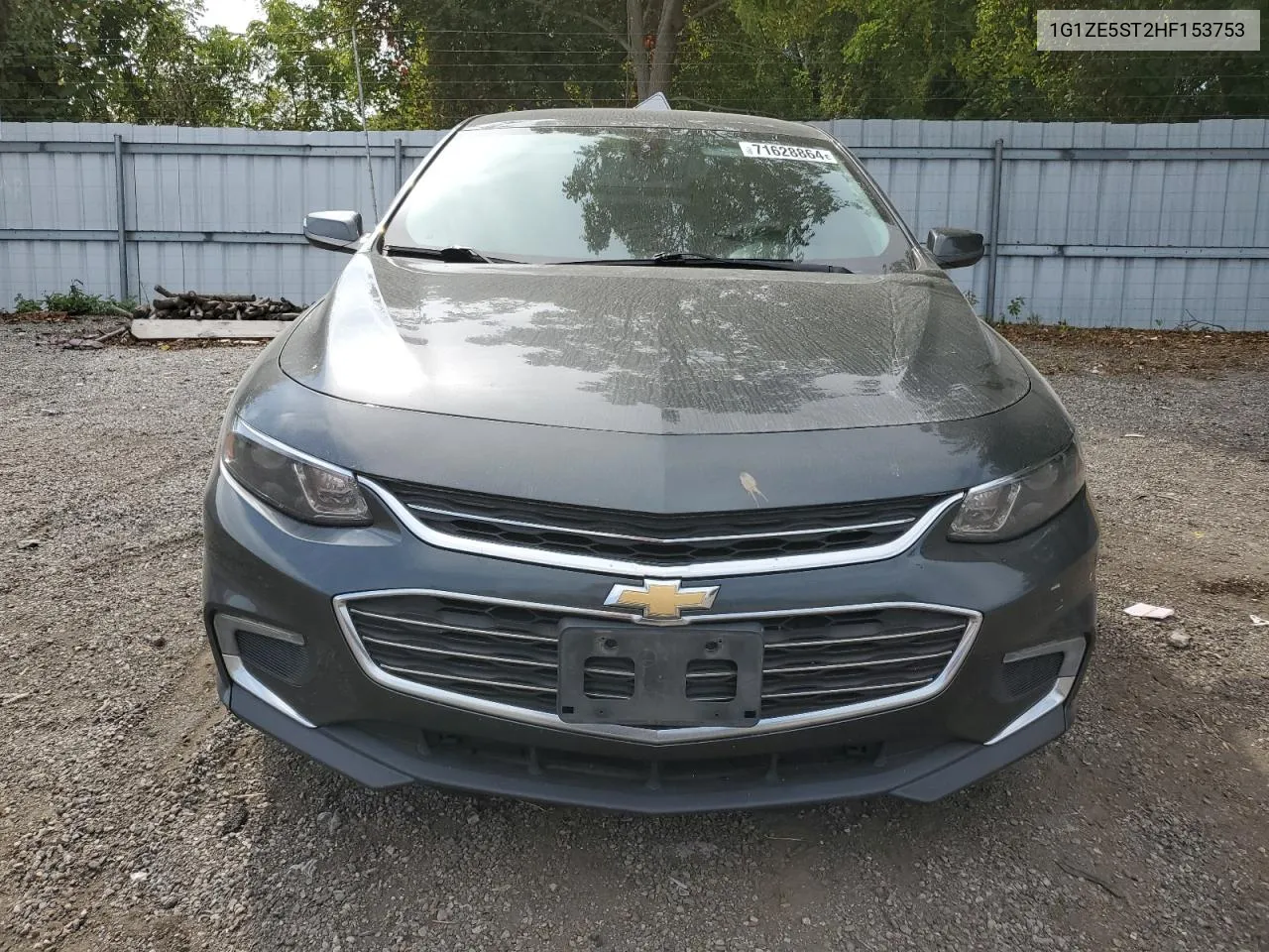 2017 Chevrolet Malibu Lt VIN: 1G1ZE5ST2HF153753 Lot: 71628864