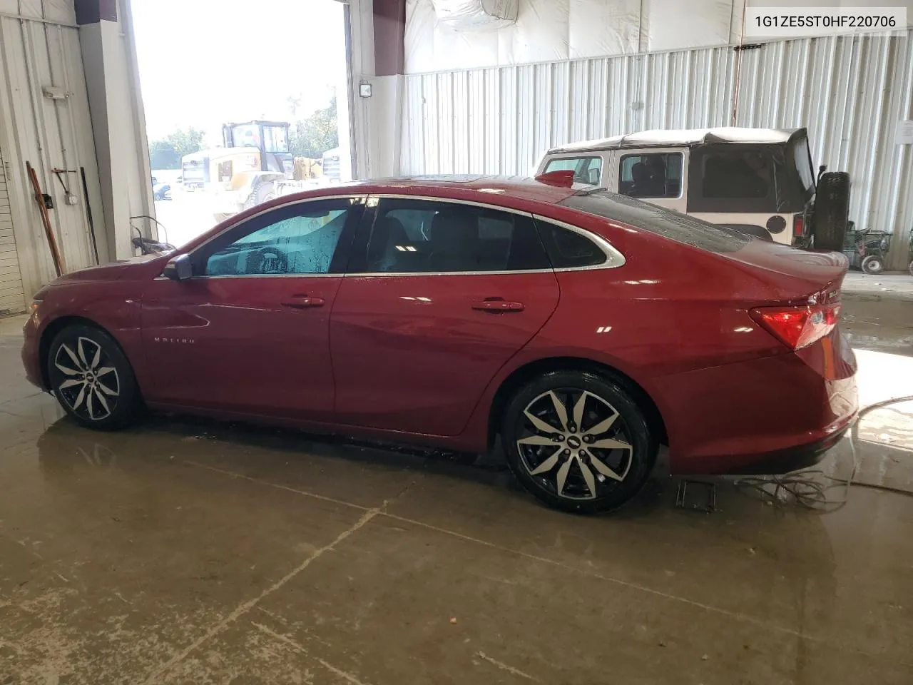 2017 Chevrolet Malibu Lt VIN: 1G1ZE5ST0HF220706 Lot: 71660664