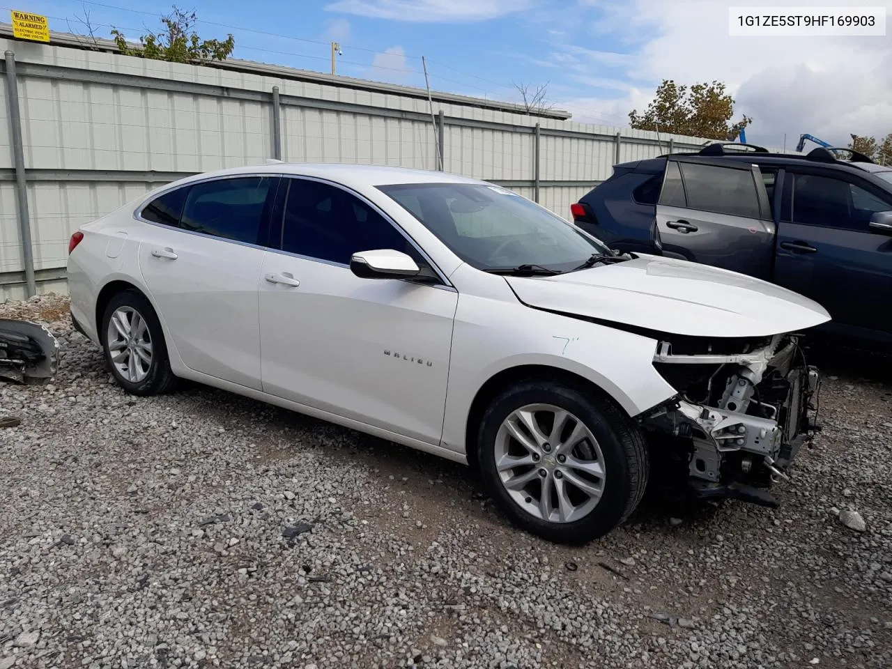 2017 Chevrolet Malibu Lt VIN: 1G1ZE5ST9HF169903 Lot: 71709564