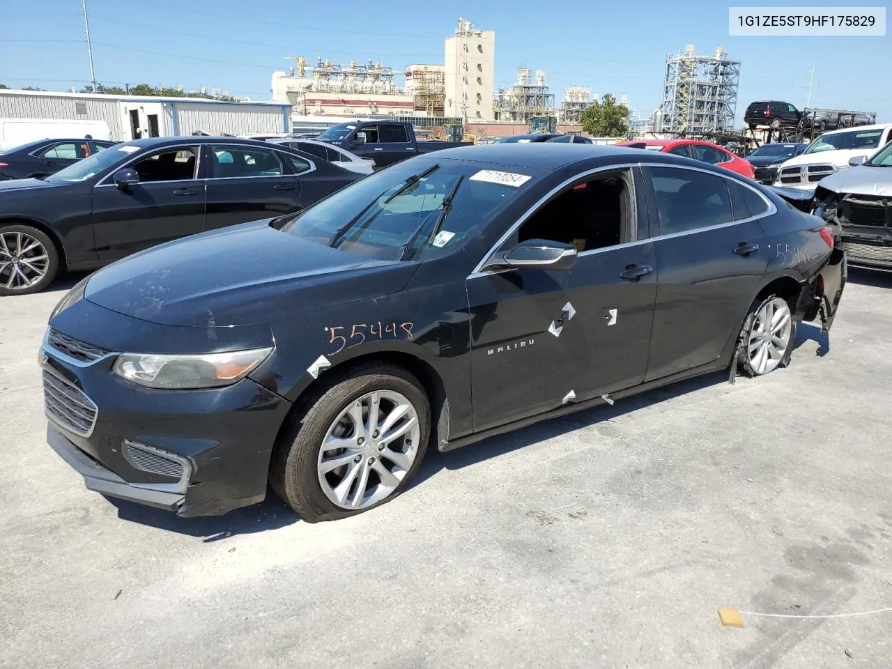 2017 Chevrolet Malibu Lt VIN: 1G1ZE5ST9HF175829 Lot: 71717054