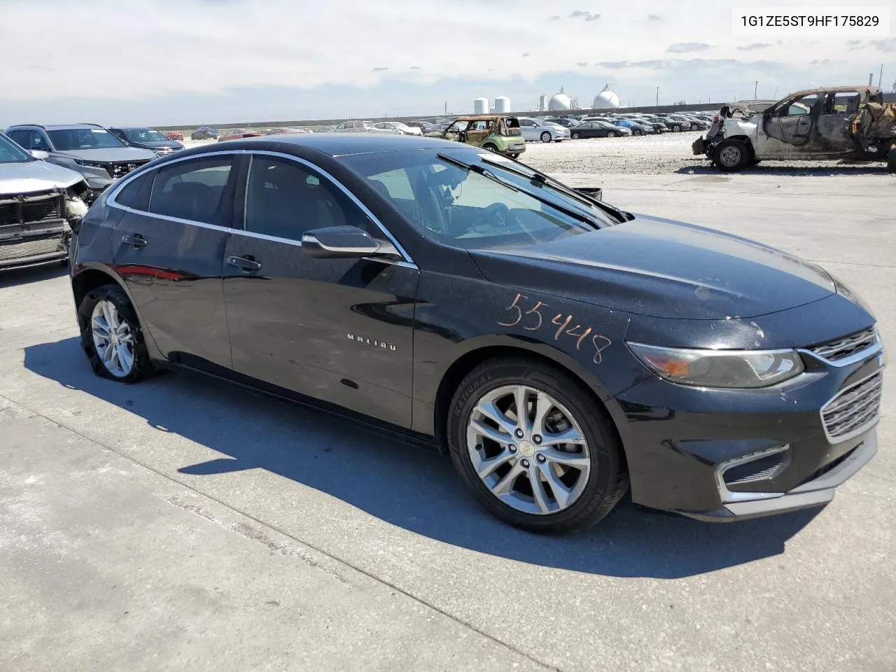 2017 Chevrolet Malibu Lt VIN: 1G1ZE5ST9HF175829 Lot: 71717054