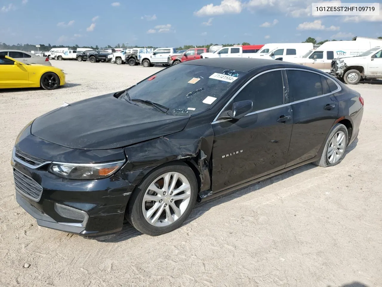 2017 Chevrolet Malibu Lt VIN: 1G1ZE5ST2HF109719 Lot: 71741584