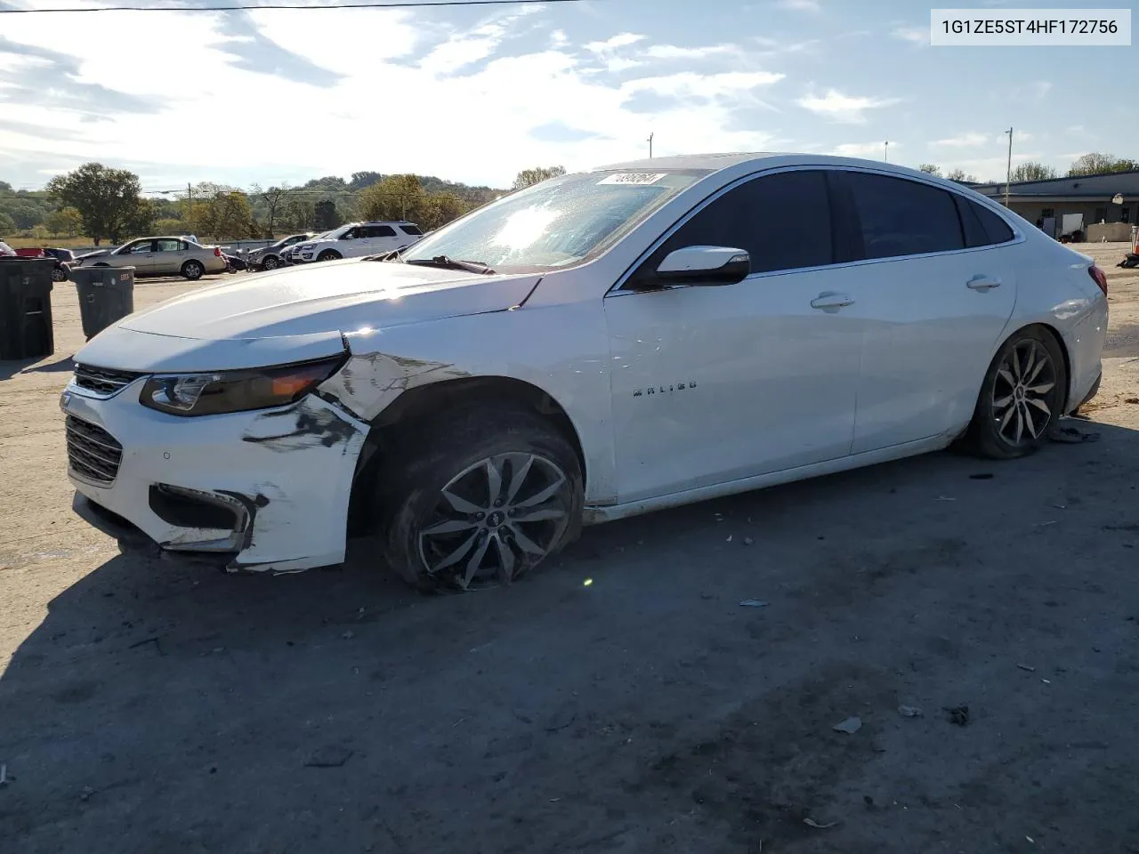 2017 Chevrolet Malibu Lt VIN: 1G1ZE5ST4HF172756 Lot: 71895264