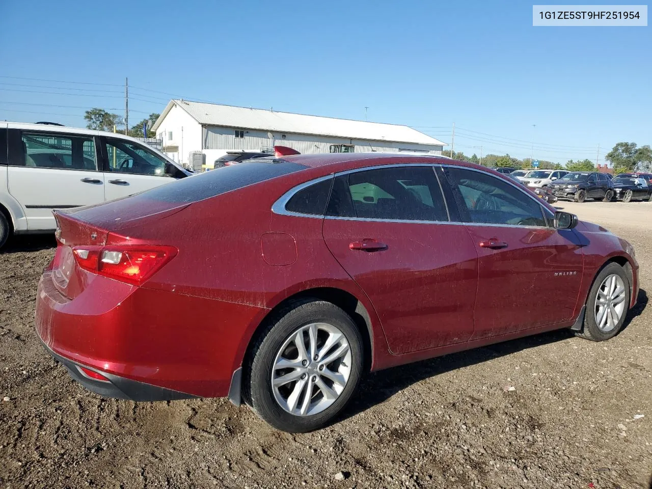 2017 Chevrolet Malibu Lt VIN: 1G1ZE5ST9HF251954 Lot: 71915074