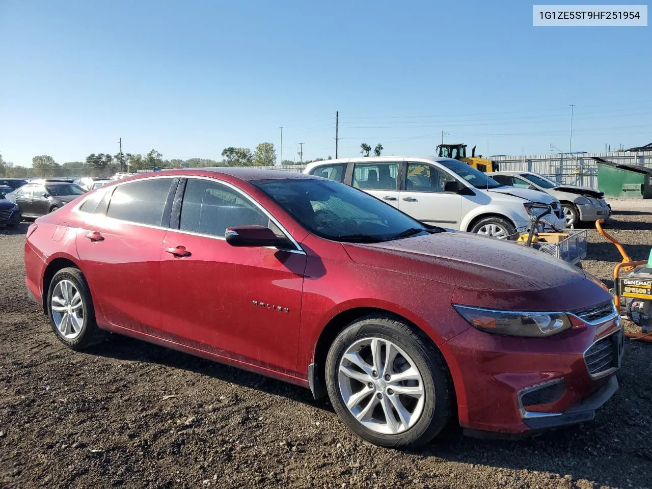 2017 Chevrolet Malibu Lt VIN: 1G1ZE5ST9HF251954 Lot: 71915074