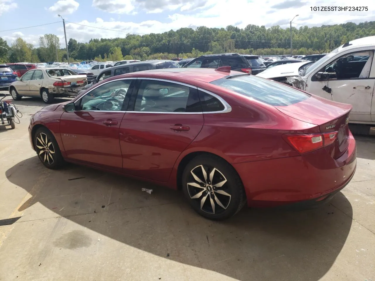 2017 Chevrolet Malibu Lt VIN: 1G1ZE5ST3HF234275 Lot: 71931574