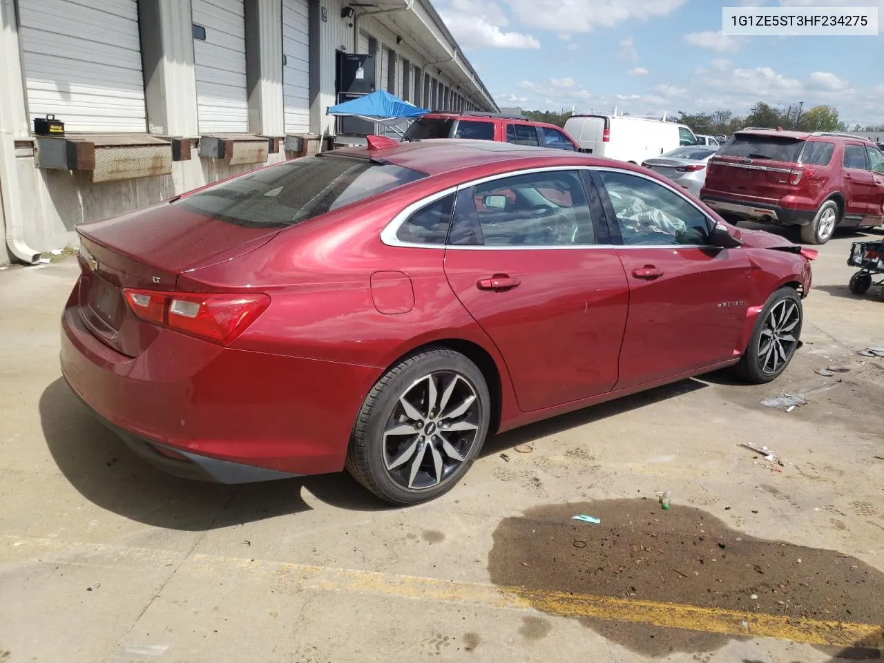 2017 Chevrolet Malibu Lt VIN: 1G1ZE5ST3HF234275 Lot: 71931574