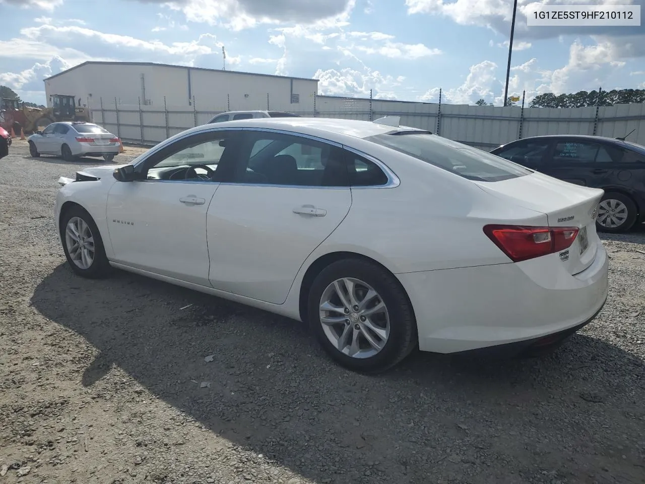 2017 Chevrolet Malibu Lt VIN: 1G1ZE5ST9HF210112 Lot: 72008744