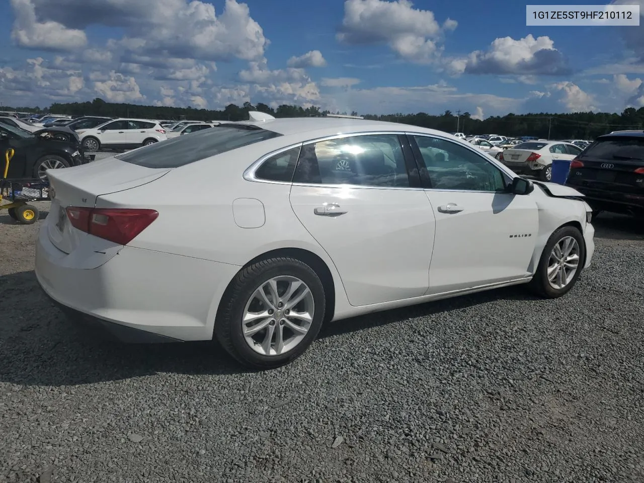 2017 Chevrolet Malibu Lt VIN: 1G1ZE5ST9HF210112 Lot: 72008744