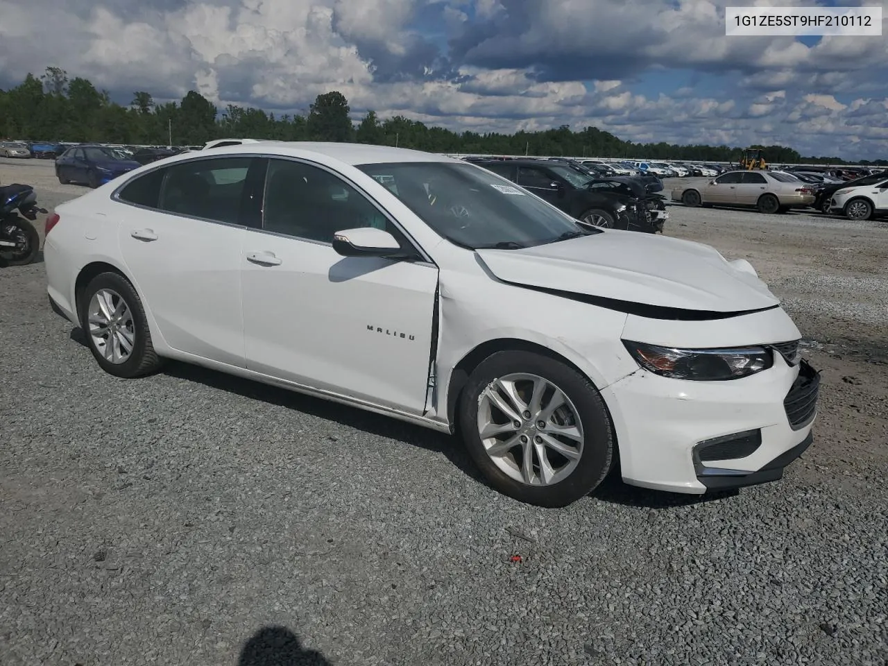 2017 Chevrolet Malibu Lt VIN: 1G1ZE5ST9HF210112 Lot: 72008744