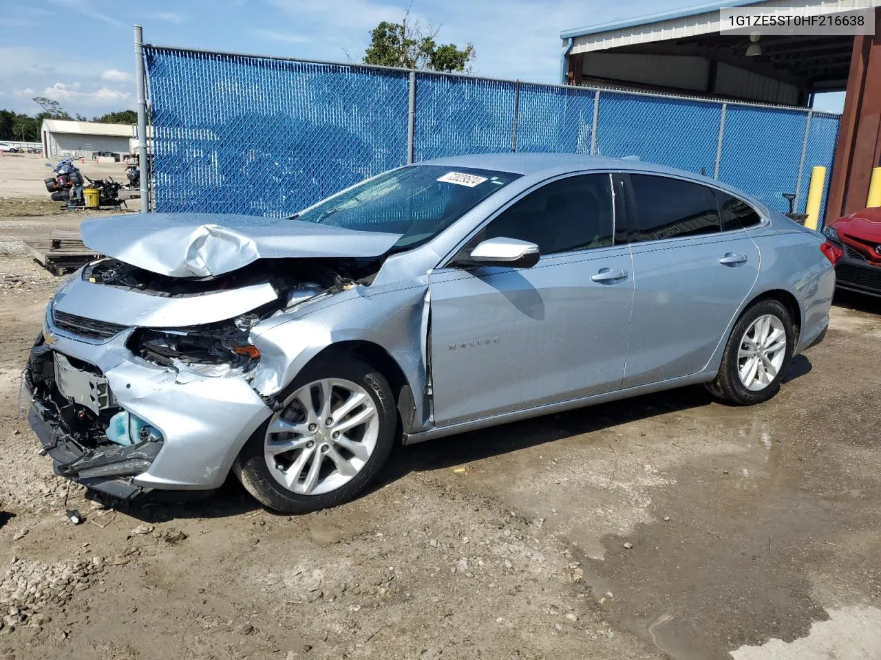 1G1ZE5ST0HF216638 2017 Chevrolet Malibu Lt