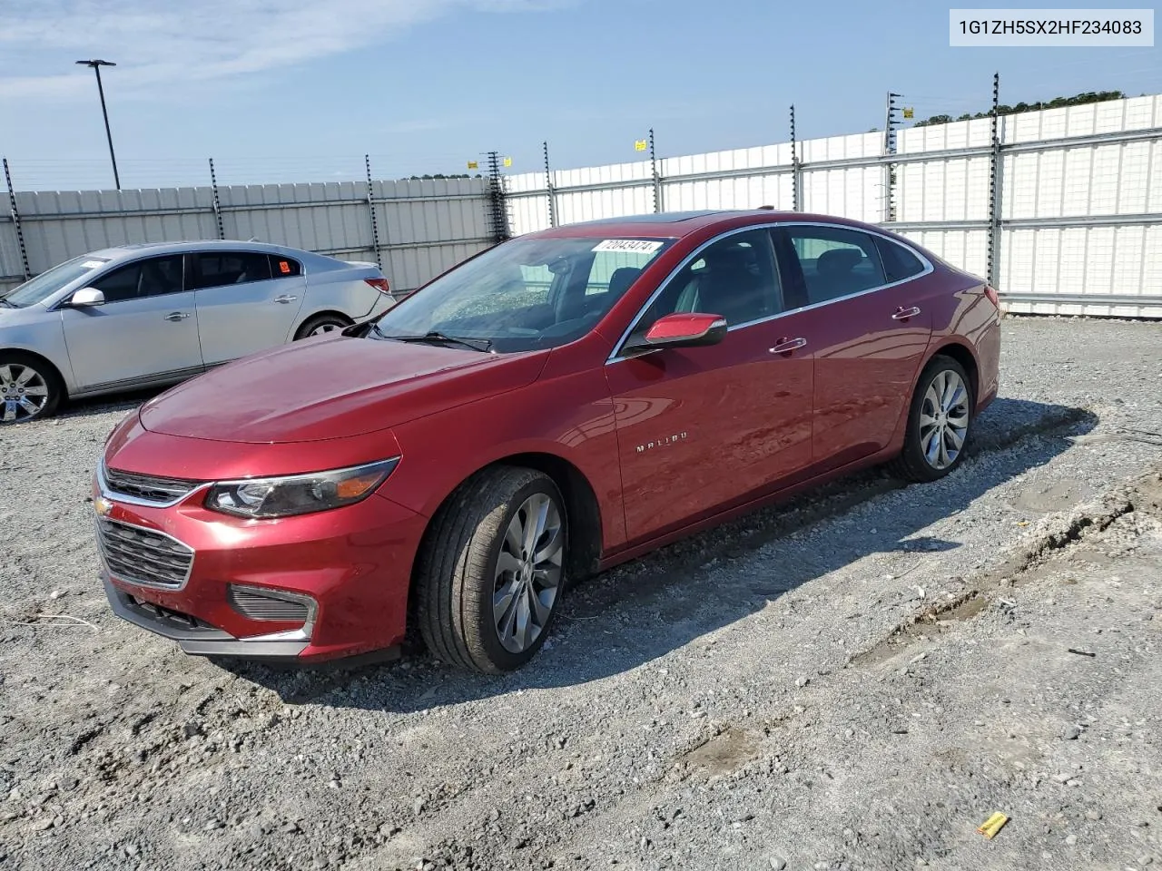 2017 Chevrolet Malibu Premier VIN: 1G1ZH5SX2HF234083 Lot: 72043474