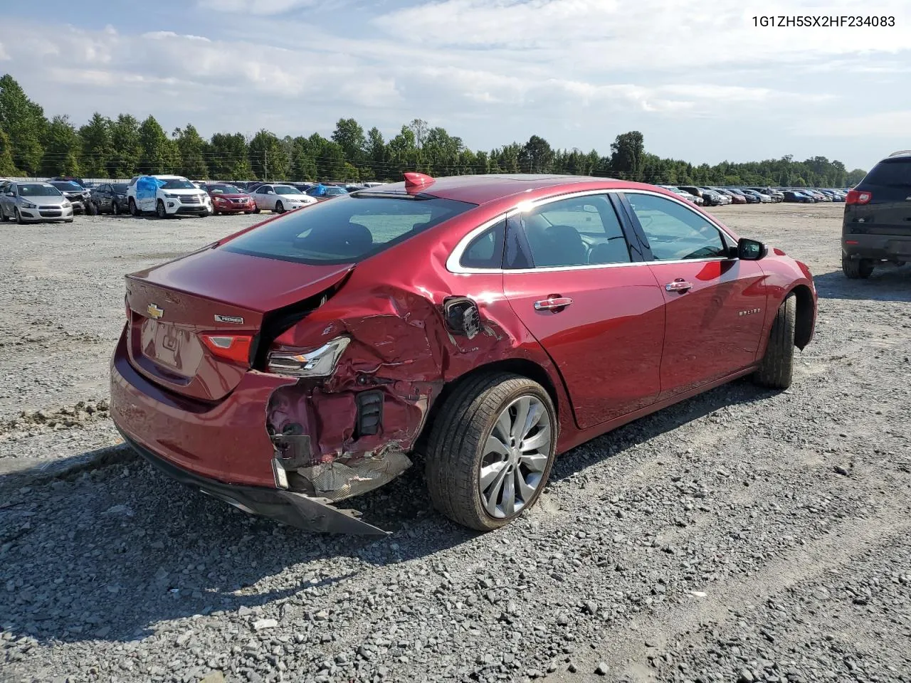 2017 Chevrolet Malibu Premier VIN: 1G1ZH5SX2HF234083 Lot: 72043474